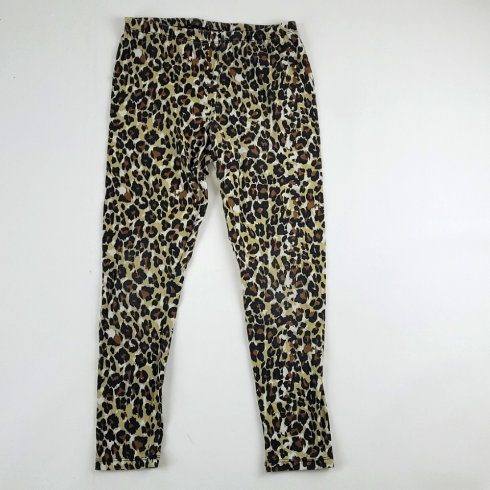 Leopard print leggings